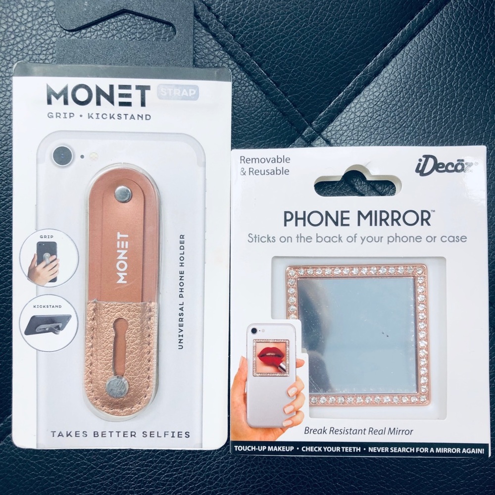 Rose Colored Phone Accessories NEW
